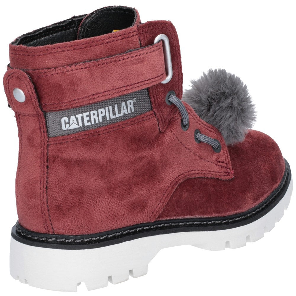 CAT Footwear Conversion Velvet Ankle Boot
