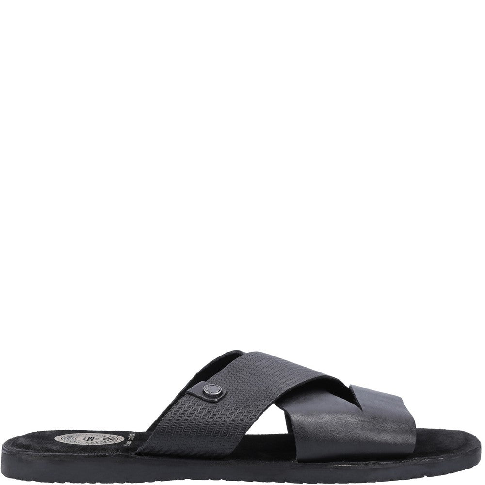 Base London Alecco Waxy Emboss Sandal