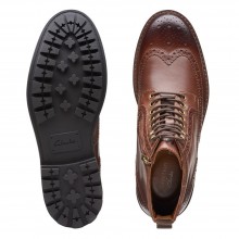 Clarks Bowzer Hi Lace-up Boots